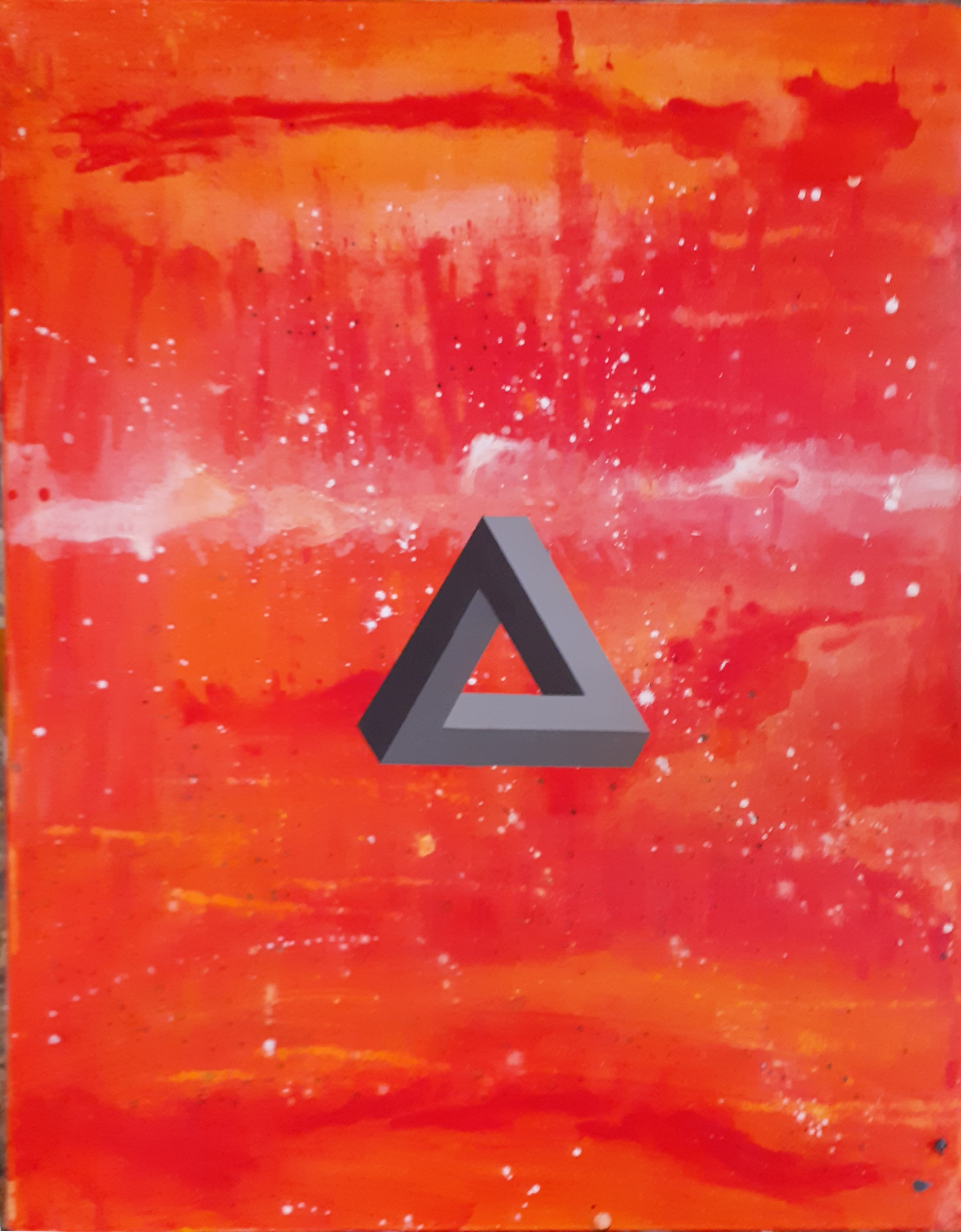 Sans titre, Acrylique 65x50, 2021